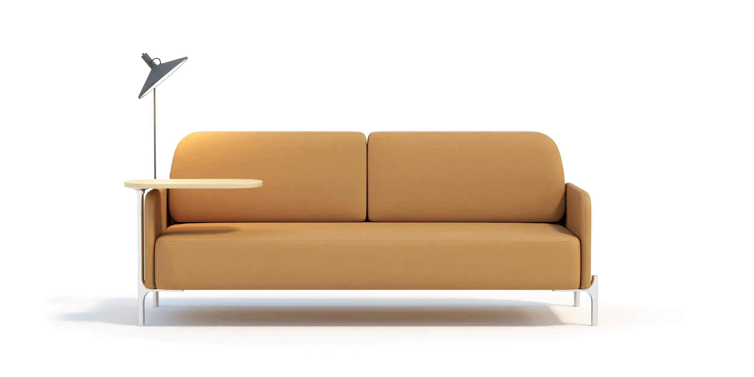 SOFA CAMA TOM COM 1 MESA E 1 LUMINARIA